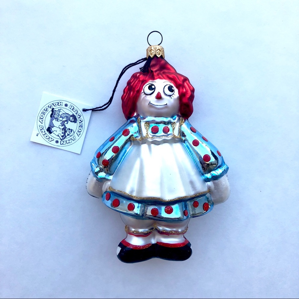 Vintage Raggedy Ann Ornament - NEW in Box